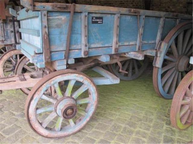 Boerenwagen met vast zijbord, Karrenmuseum Essen